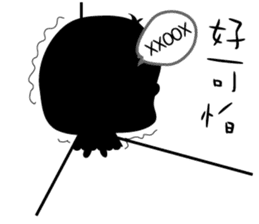 Bobo little girl sticker #9812618