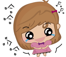 Bobo little girl sticker #9812624