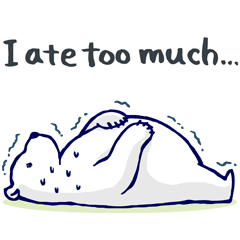 Lazy, Kindly Polar bear 3