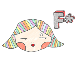 Crazy drawings sticker #9813962