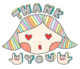 Crazy drawings sticker #9813964