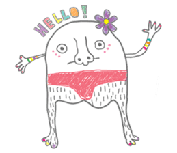 Crazy drawings sticker #9813965