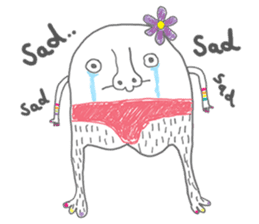 Crazy drawings sticker #9813967