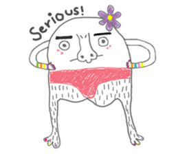 Crazy drawings sticker #9813969