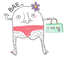 Crazy drawings sticker #9813971