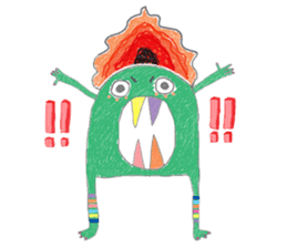 Crazy drawings sticker #9813975