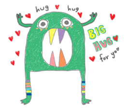 Crazy drawings sticker #9813976