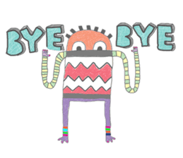 Crazy drawings sticker #9813979