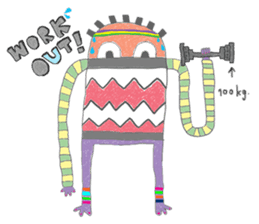 Crazy drawings sticker #9813981