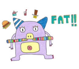 Crazy drawings sticker #9813983