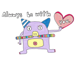 Crazy drawings sticker #9813984