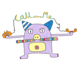 Crazy drawings sticker #9813985