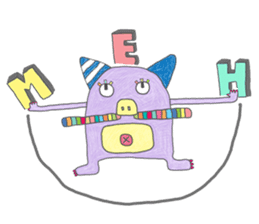 Crazy drawings sticker #9813987