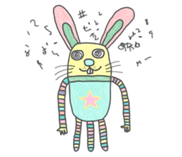 Crazy drawings sticker #9813989