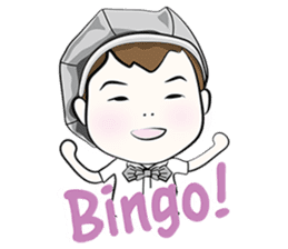 Triplets & Mukji sticker #9814200