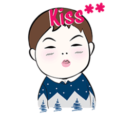 Triplets & Mukji sticker #9814221