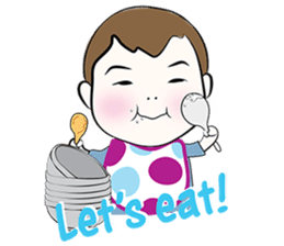 Triplets & Mukji sticker #9814228