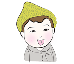 Triplets & Mukji sticker #9814232