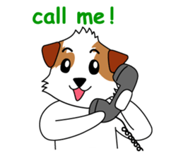 Jack Russell terrier cherry sticker #9814532