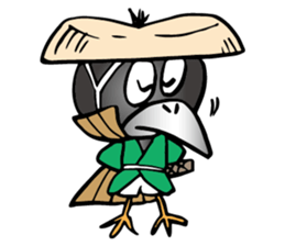 Wandering crow sticker #9814584