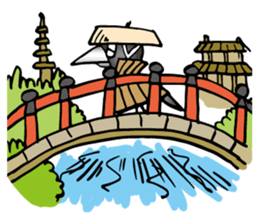 Wandering crow sticker #9814595