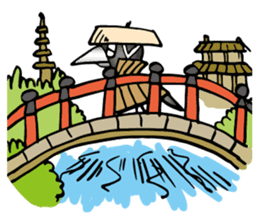 Wandering crow sticker #9814595