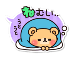 Use! Balloon seal bear sticker #9814609