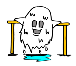 The Ghost's Activities. sticker #9815908