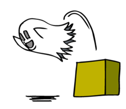 The Ghost's Activities. sticker #9815916