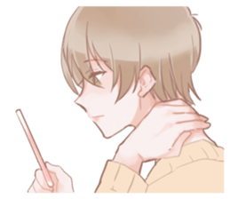 oh!pathetic guy! sticker #9816092