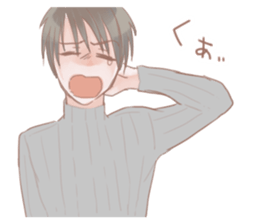 oh!pathetic guy! sticker #9816111