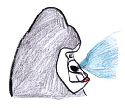 Gorilla of the gorilla sticker #9816174