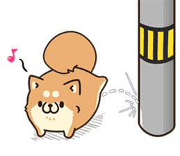 Plump dog (Explosion) sticker #9816270
