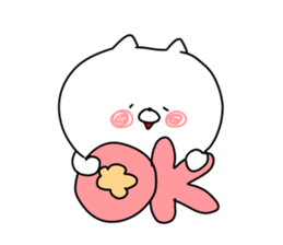 The smile of cat 7 sticker #9816296