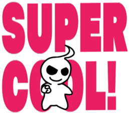 Big letter English sticker sticker #9816748