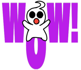 Big letter English sticker sticker #9816752