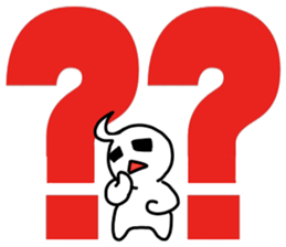 Big letter English sticker sticker #9816758