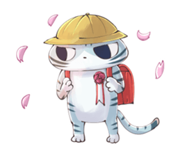 STRAYCATS in spring and summer sticker #9816848