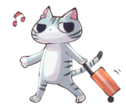 STRAYCATS in spring and summer sticker #9816852