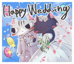 STRAYCATS in spring and summer sticker #9816859