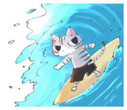 STRAYCATS in spring and summer sticker #9816866