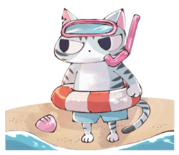 STRAYCATS in spring and summer sticker #9816867