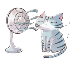 STRAYCATS in spring and summer sticker #9816872