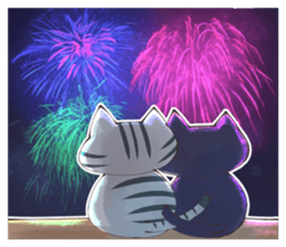 STRAYCATS in spring and summer sticker #9816875