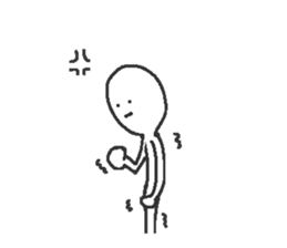 Sticker to send to friends in Japanese sticker #9817132