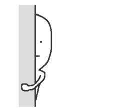 Sticker to send to friends in Japanese sticker #9817134