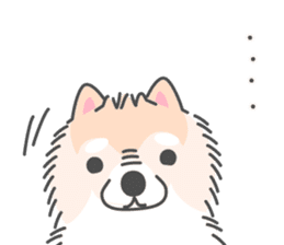 Pomeranian Sticker of Pomeru every day sticker #9817432