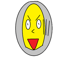 Fu Cheng egg man sticker #9817443