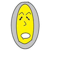 Fu Cheng egg man sticker #9817446