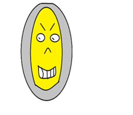 Fu Cheng egg man sticker #9817473